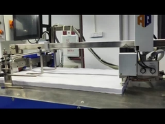 480/600mm Farmasötik kemer Sürücü Uçaklı Katlama Makinesi Sıcak Erimiş Yapıştırma