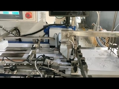 Talimat Broşürleri İçin Hızlı Hızlı Geniş Formatlı Kağıt Katlama Makinesi 70 * 120mm 300gsm