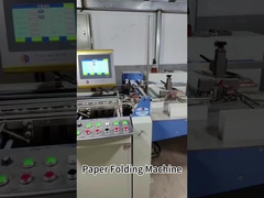 AOQI Pharma Broşür Katlama Makinesi A4 Kağıt Katlama Makinesi