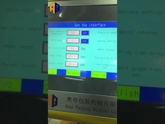 Kağıt broşür katlama makinesinde