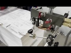 480mm Genişlik 380V Güç ile Dişli Sürüş A3 Kağıt Katlama Makinesi