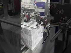 Genişliği 480mm Etiketleme Makinesi ile Kağıt Flaket Katlama Makinesi