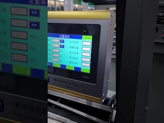 Çapraz katlama bıçağı olan broşürler için yüksek hızlı kağıt katlama makinesi