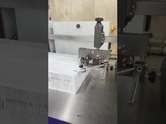 Çapraz Katlama A4 Kağıt Katlama Makinesi Etiketleme Makinesi