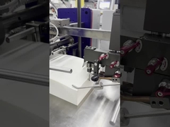 İlaç Baskı Endüstrisi için Dokunmatik Ekran Kontrolü A3 Kağıt Katlama Makinesi