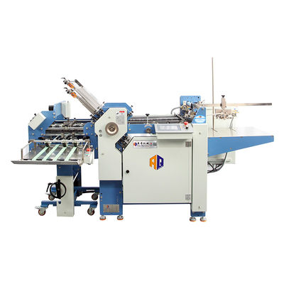 480mm Genişlik 4 Toka Plakalı Bağımsızlık Bıçağı Çapraz Katlama Makinesi