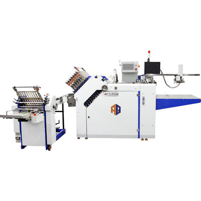 600mm Genişlik Geniş Format Kağıt Katlama Makinesi Kayış Sürme Tipi