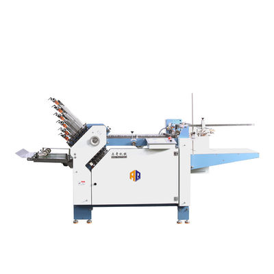 Yüksek Verimlilik 480mm Genişlik Dişli Tahrikli A4 Kağıt Levha Katlama Klasör Makinesi