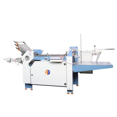 Baskı Endüstrisi için 6 Toka Plakası A3 Kağıt Katlama Makinesi 480mm Genişlik