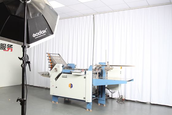 12 Toka Plakalı 480mm Endüstriyel A3 Kağıt Katlama Makinesi