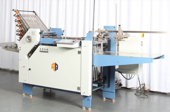 A3 A4 Boyutlu Broşür Kitapçığı İçin 360mm Genişlik Elektrikli Kağıt Katlama Makinesi