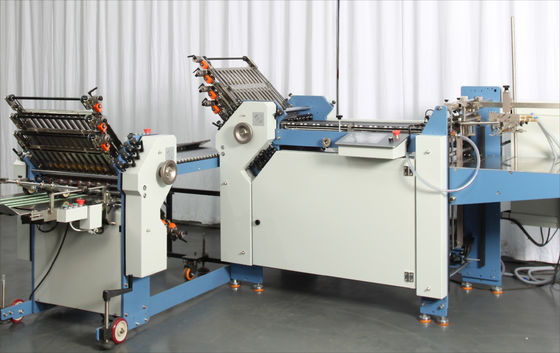 Kitapçık Eczane Elektronik Kozmetik İçin 380 Volt Ağır Hizmet Kağıt Katlama Makinesi