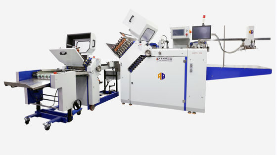 Emek Tasarrufu Sağlayan Geniş Formatlı Kağıt Katlama Makinesi Genişliği 600mm 380V / 220V