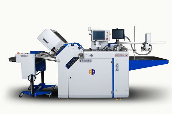 Tam Otomatik Büyük Formattaki Kağıt Katlama Makinesi Farmasötik Broşür için Ağır Görevli