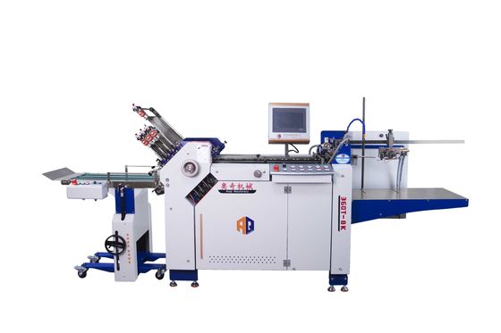 360mm Genişlik Kararlı Besleme ile Yüksek Hızlı Otomatik A4 Kağıt Katlama Makinesi